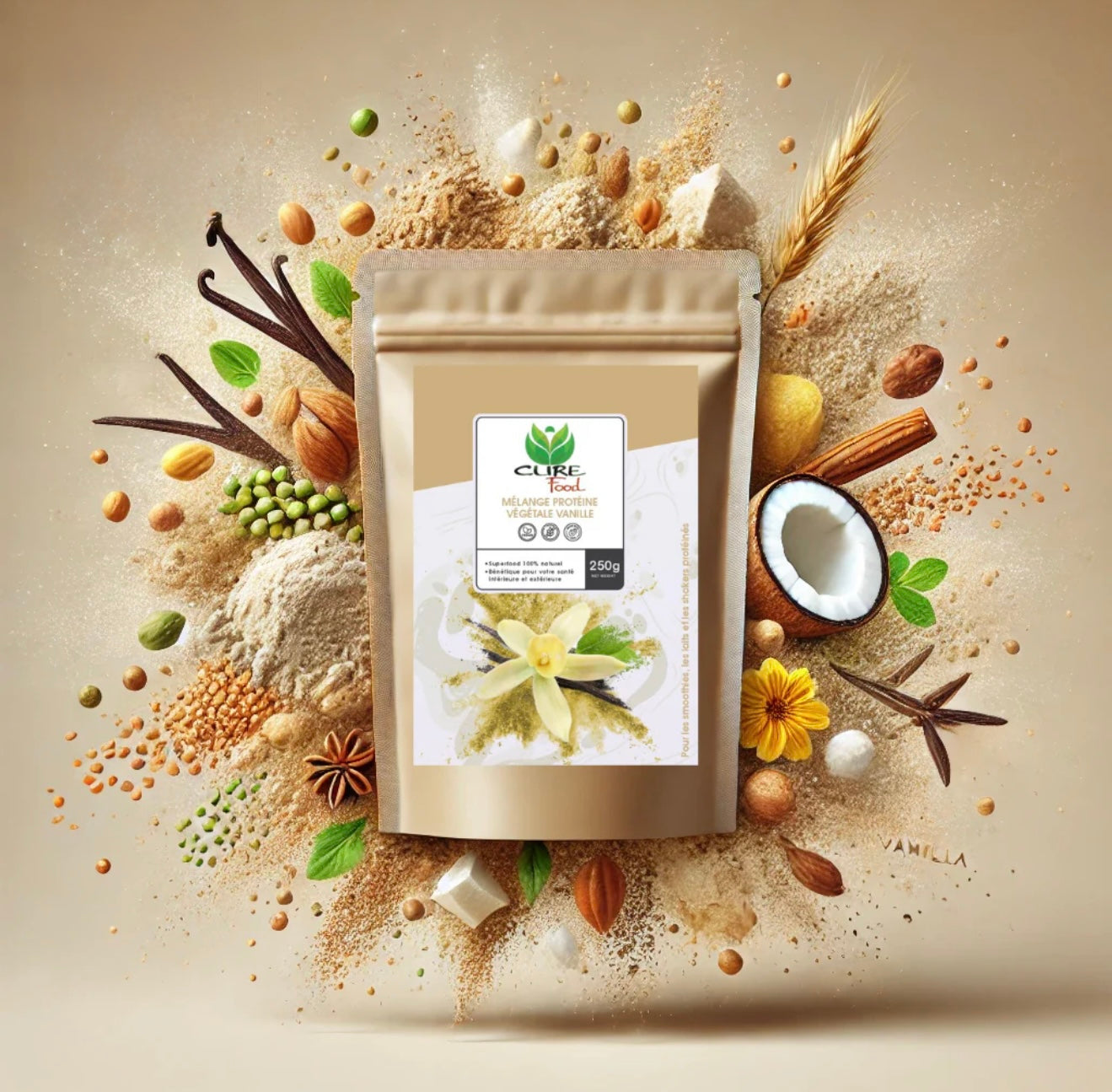 Vanilla Plant Protein Mix