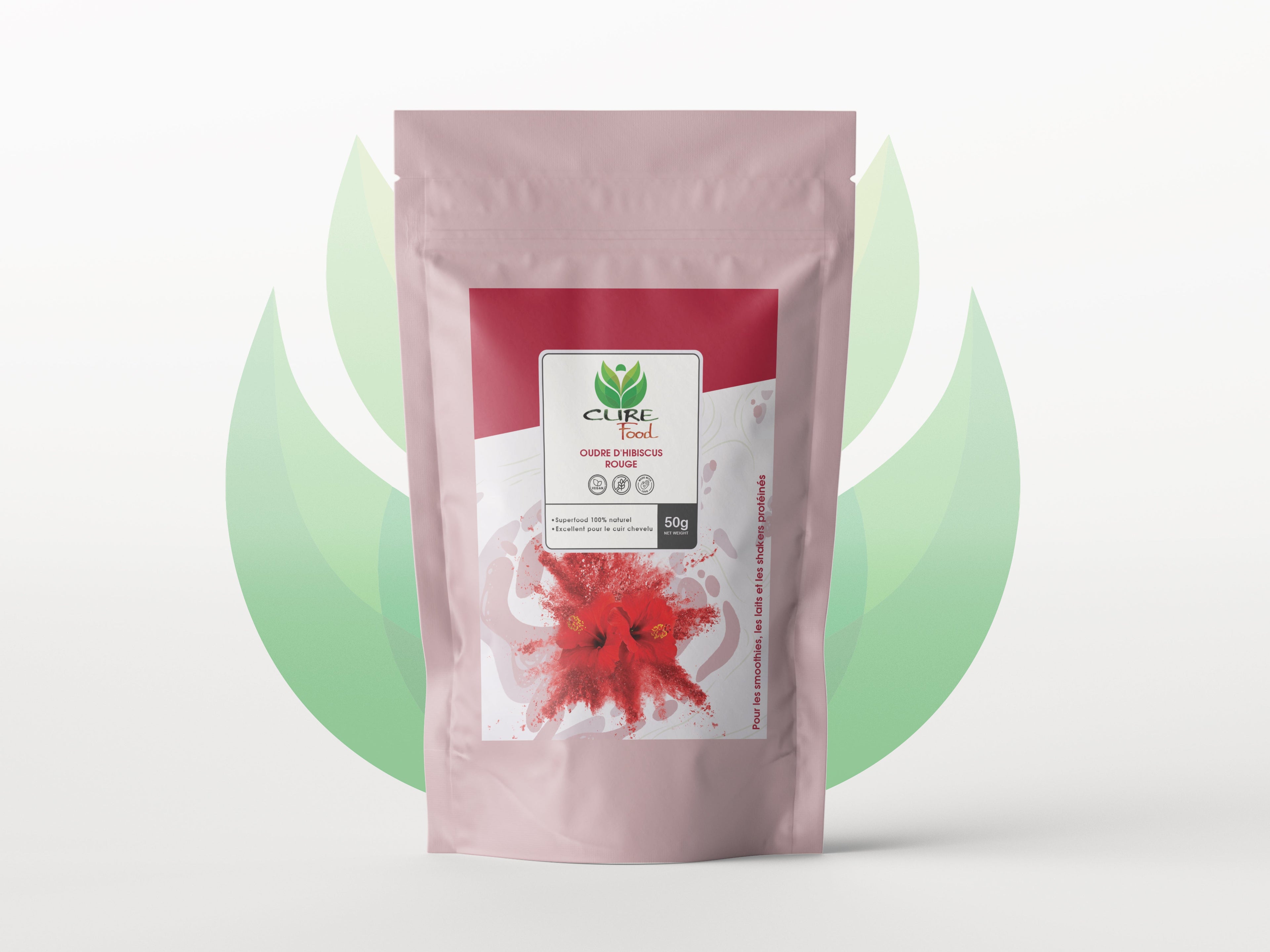 Poudre d'Hibiscus Rouge-0
